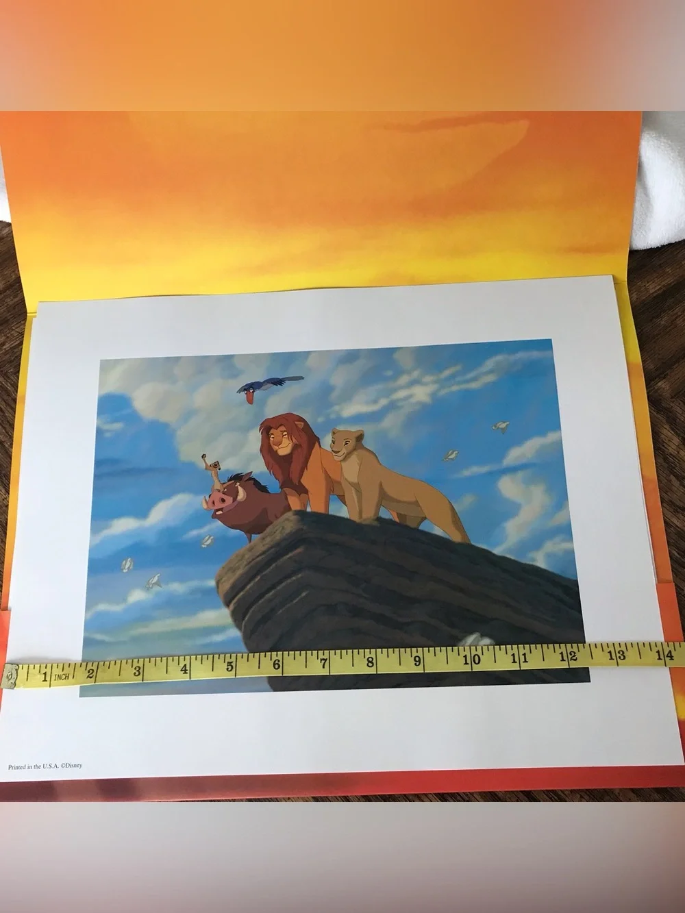 Disney Lion King Special Edition Lithographs